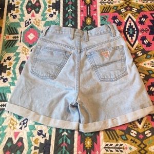 Guess Vintage High Waisted Shorts